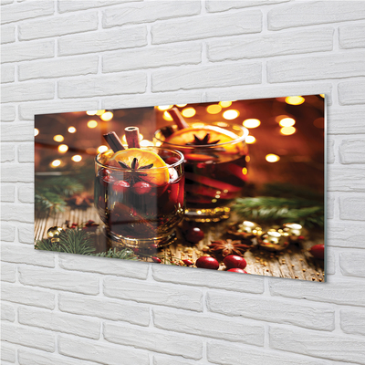 Pintura acrílica Chá de inverno com canela