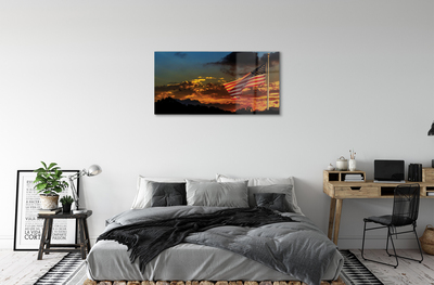 Quadro acrílico Bandeira dos Estados Unidos