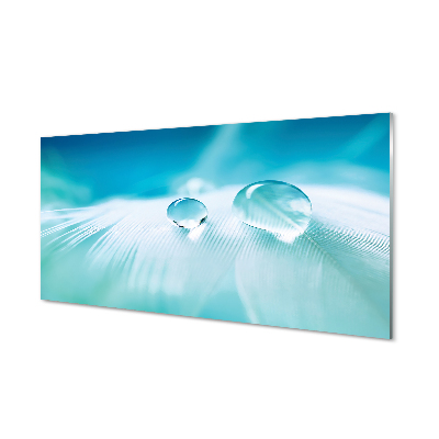 Pintura acrílica Macro gotas de água