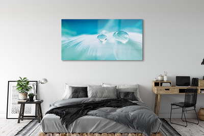 Pintura acrílica Macro gotas de água