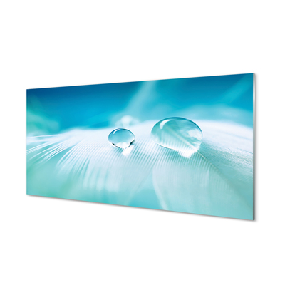 Pintura acrílica Macro gotas de água