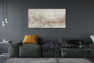 Quadro acrílico Parede de tijolos vintage