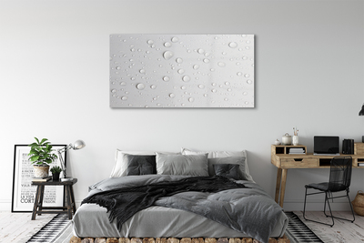 Pintura acrílica Macro gotas de água