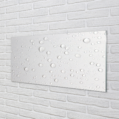 Pintura acrílica Macro gotas de água