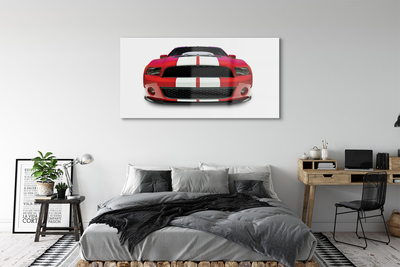 Quadro acrílico Carro esportivo vermelho