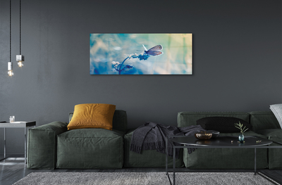 Pintura acrílica Borboleta colorida