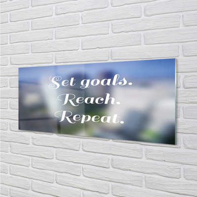 Pintura acrílica Letras brancas