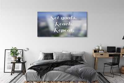 Pintura acrílica Letras brancas