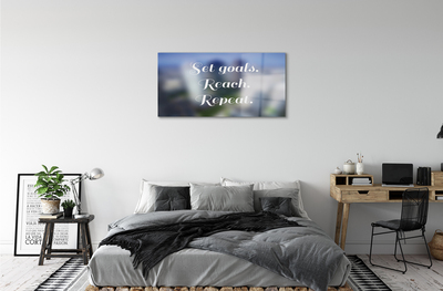 Pintura acrílica Letras brancas