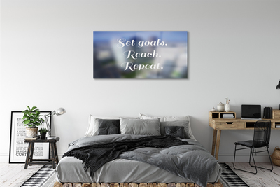 Pintura acrílica Letras brancas