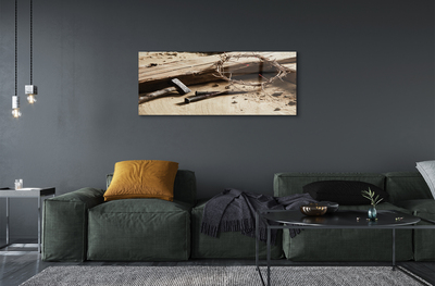 Quadro acrílico Martelo de espinhos cruzados