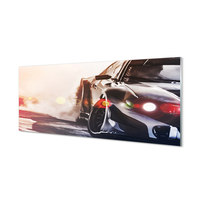 Pintura acrílica Luz preta do carro