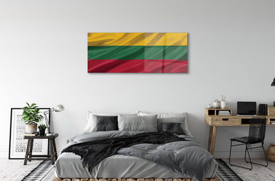 Pintura acrílica Bandeira da Lituânia