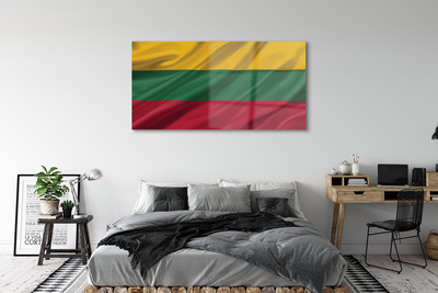 Pintura acrílica Bandeira da Lituânia