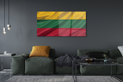 Pintura acrílica Bandeira da Lituânia