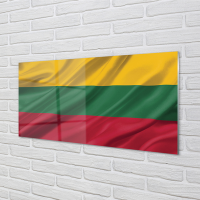 Pintura acrílica Bandeira da Lituânia