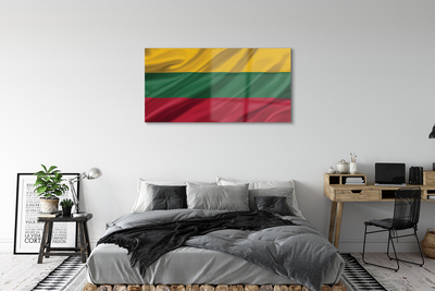 Pintura acrílica Bandeira da Lituânia