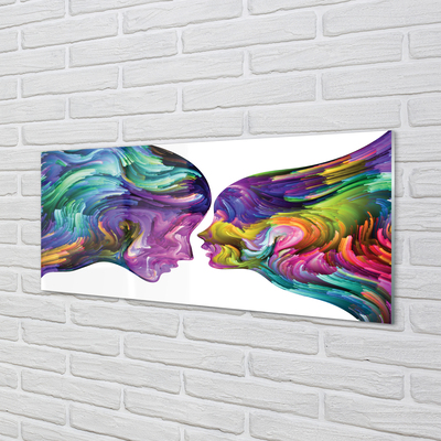 Quadro acrílico As pessoas são loucas