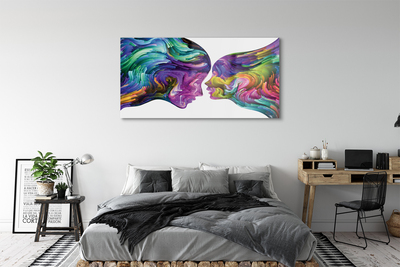 Quadro acrílico As pessoas são loucas