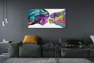 Quadro acrílico As pessoas são loucas