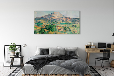 Quadro acrílico Monte Santa Vitória - Paul Cézanne