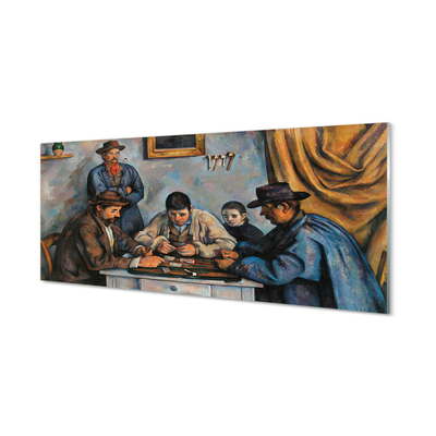 Pintura acrílica Os Jogadores de Cartas - Paul Cézanne