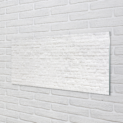 Quadro acrílico Parede de tijolos vintage