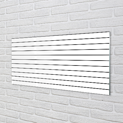 Pintura acrílica Linhas pretas