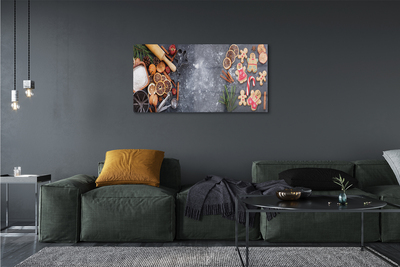 Quadro acrílico Farinha de gengibre de Natal