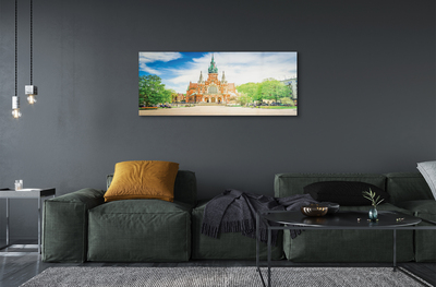 Pintura acrílica Catedral de Cracóvia