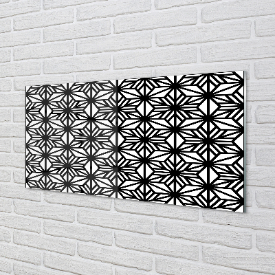 Pintura acrílica Padrão geométrico floral