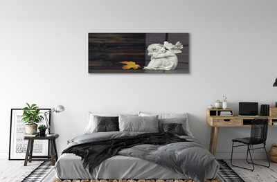 Quadro acrílico Placa de folha de anjo adormecido