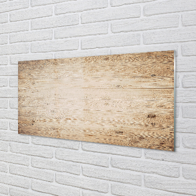 Quadro acrílico Tábuas de madeira com nós