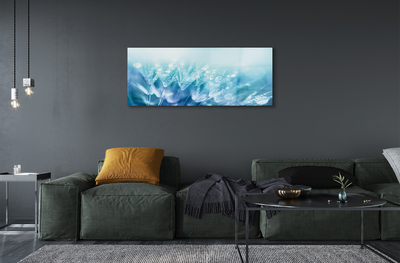 Quadro acrílico Resumo de gotas de dente-de-leão