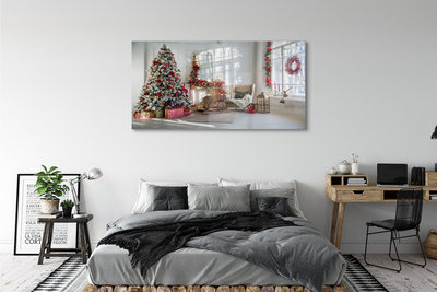 Pintura acrílica Decorações para presentes de árvore de Natal