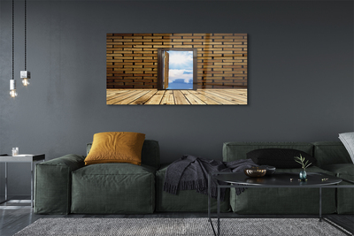 Pintura acrílica Porta do céu 3D