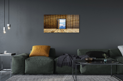 Pintura acrílica Porta do céu 3D