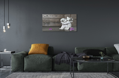 Quadro acrílico Placas de flores de anjo adormecido