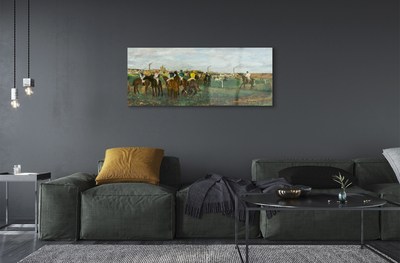 Quadro acrílico Corridas de Cavalos - Edgar Degas