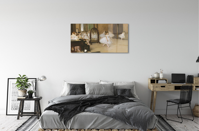 Quadro acrílico A Lição de Dança - Edgar Degas