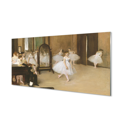 Quadro acrílico A Lição de Dança - Edgar Degas