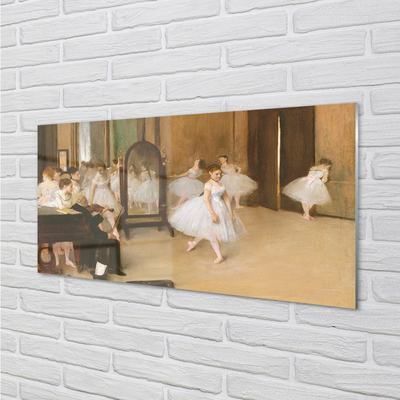 Quadro acrílico A Lição de Dança - Edgar Degas