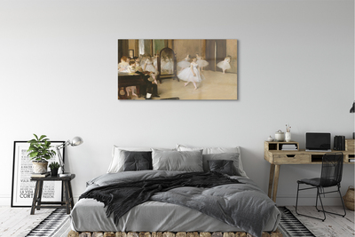 Quadro acrílico A Lição de Dança - Edgar Degas