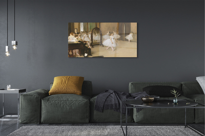 Quadro acrílico A Lição de Dança - Edgar Degas