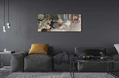 Quadro acrílico Ensaio de balé no palco - Edgar Degas