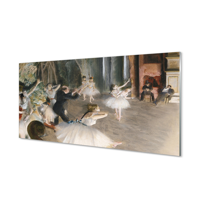 Quadro acrílico Ensaio de balé no palco - Edgar Degas
