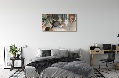 Quadro acrílico Ensaio de balé no palco - Edgar Degas