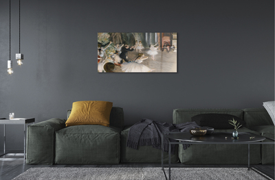 Quadro acrílico Ensaio de balé no palco - Edgar Degas
