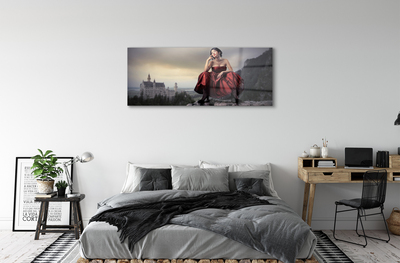 Quadro acrílico Vestido de mulher