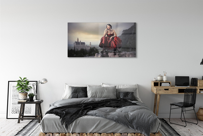 Quadro acrílico Vestido de mulher